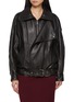Main View - Click To Enlarge - NOIR - Mid Length Leather Jacket