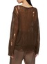 Back View - Click To Enlarge - NOIR - Long Sleeve Sequin Knit Top
