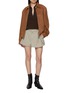 Figure View - Click To Enlarge - NOIR - V-Neck Wool Cashmere Knit Top