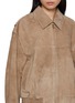  - NOIR - Suede Leather Jacket
