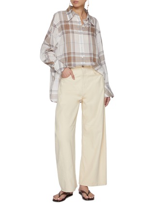 Figure View - Click To Enlarge - EDITION - Long Sleeve Chequered Shirt