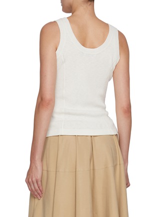 Back View - Click To Enlarge - EDITION - Crewneck Ribbed Knit Vest