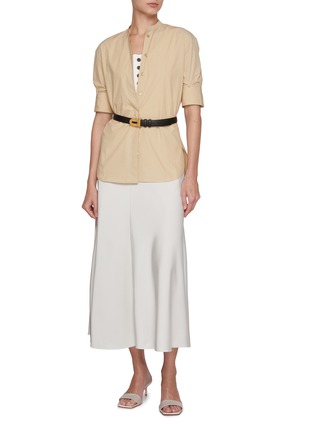 Figure View - Click To Enlarge - EDITION - Convertible Sleeves Cotton Shirt