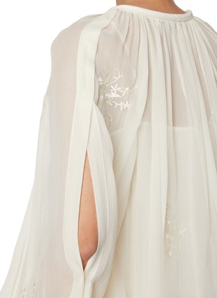  - EDITION - Balloon Sleeve Silk Blouse