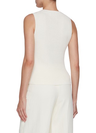Back View - Click To Enlarge - EDITION - Zip Up Knit Gilet