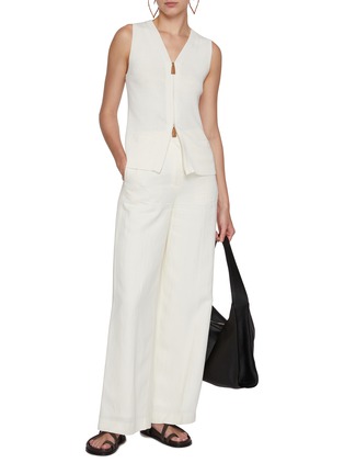 Figure View - Click To Enlarge - EDITION - Zip Up Knit Gilet