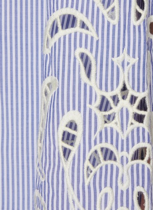  - EDITION - Embroidered Striped Cotton Shirt