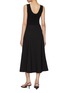 Back View - Click To Enlarge - EDITION - Sleeveless Ribbed Flared Dress