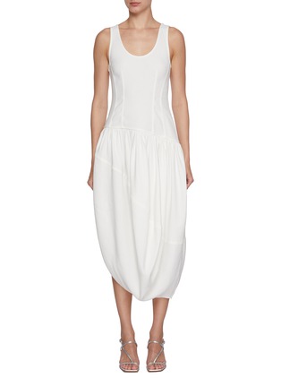 Main View - Click To Enlarge - EDITION - Buckle Back Sleeveless Balloon Dress