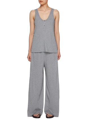 Main View - Click To Enlarge - EDITION - Vest & Wide Leg Pants Set