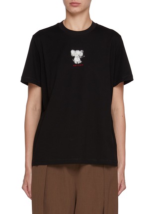 Main View - Click To Enlarge - EDITION - Elephant Graphic Cotton T-Shirt