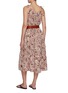 Back View - Click To Enlarge - EDITION - Floral Cotton Sleeveless Dress