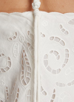  - EDITION - Sleeveless Embroidered Linen Cotton Dress
