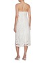 Back View - Click To Enlarge - EDITION - Sleeveless Embroidered Linen Cotton Dress