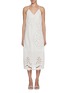 Main View - Click To Enlarge - EDITION - Sleeveless Embroidered Linen Cotton Dress