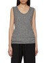 Main View - Click To Enlarge - EDITION - Scoop Neck Cotton Wool Fleece Vest