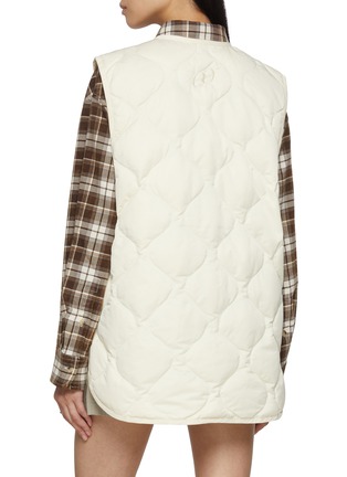 Back View - Click To Enlarge - EDITION - Quilted Goose Down Puffer Gilet