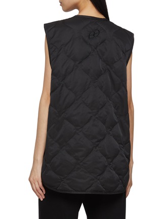 Back View - Click To Enlarge - EDITION - Quilted Goose Down Puffer Gilet