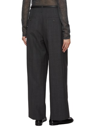 Back View - Click To Enlarge - EDITION - Wide Leg Wool Pants