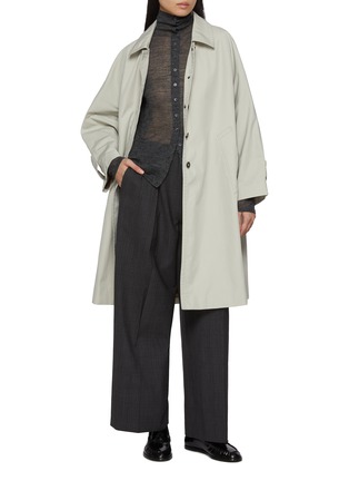Figure View - Click To Enlarge - EDITION - Wide Leg Wool Pants