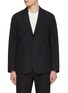 Main View - Click To Enlarge - TOMORROWLAND - Single Breasted Chambray Blazer