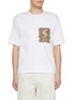 Main View - Click To Enlarge - TOMORROWLAND - Kamikaze Contrast Paisley Pocket Cotton T-shirt
