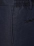  - TOMORROWLAND - Drawstring Satin Cotton Denim Effect Pants