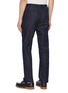 Back View - Click To Enlarge - TOMORROWLAND - Drawstring Satin Cotton Denim Effect Pants