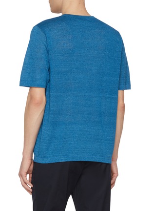 Back View - Click To Enlarge - TOMORROWLAND - Crewneck Linen Sweater