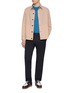 Figure View - Click To Enlarge - TOMORROWLAND - Crewneck Linen Sweater