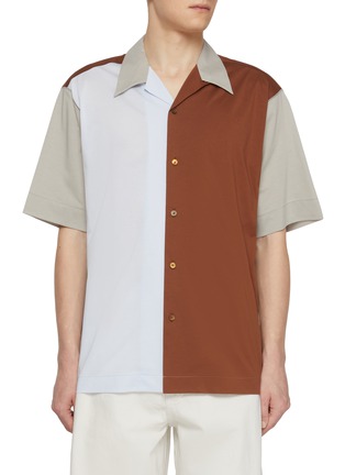 Main View - Click To Enlarge - TOMORROWLAND - Colour Block Shirt