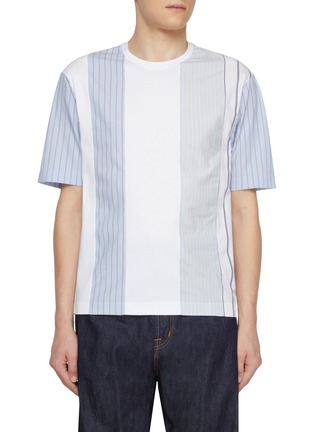 Main View - Click To Enlarge - TOMORROWLAND - Striped Kamikaze Cotton T-shirt