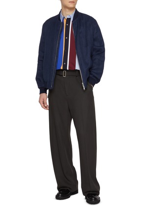 Figure View - Click To Enlarge - TOMORROWLAND - Tokiko Stripe Cotton Shirt