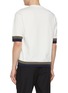 Back View - Click To Enlarge - TOMORROWLAND - Crewneck Cotton Blend Knit T-Shirt