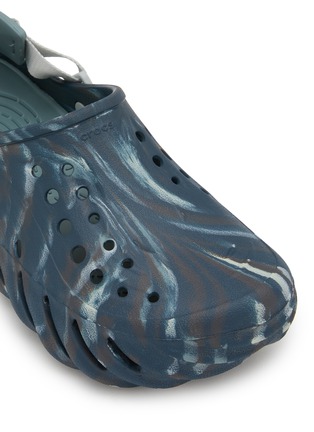 Detail View - Click To Enlarge - CROCS - Echo Marbled Clogs