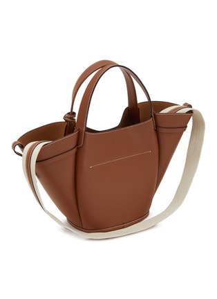 Detail View - Click To Enlarge - JOY GRYSON - Medium Vase Leather Tote Bag