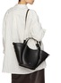 Front View - Click To Enlarge - JOY GRYSON - Terrasse Leather Shoulder Bag