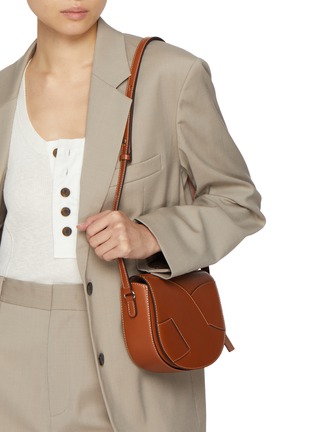 Figure View - Click To Enlarge - JOY GRYSON - Small Maree Leather Crossbody Bag