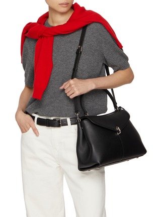 Figure View - Click To Enlarge - JOY GRYSON - Medium Jupiter Leather Satchel Bag
