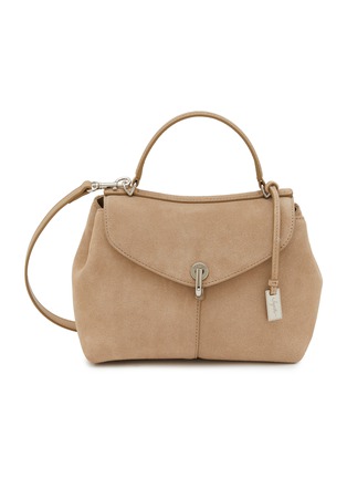Main View - Click To Enlarge - JOY GRYSON - Small Jupiter Suede Satchel Bag