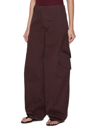 Front View - Click To Enlarge - ALAÏA - Rounded Cargo Pants