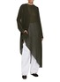 Figure View - Click To Enlarge - ALAÏA - Asymmetrical Draped Front Dress