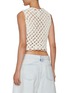 Back View - Click To Enlarge - ALAÏA - Crochet Tank Top