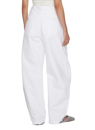 Back View - Click To Enlarge - ALAÏA - Rounded Leg Jeans