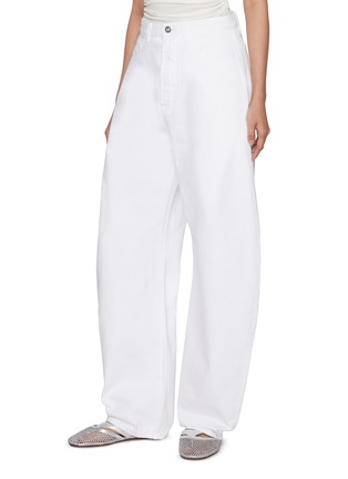 Front View - Click To Enlarge - ALAÏA - Rounded Leg Jeans