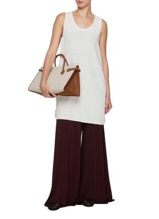 Figure View - Click To Enlarge - ALAÏA - Two Way Fold Down Jumpsuit