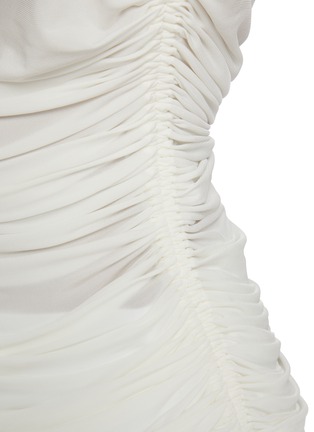  - ALAÏA - Ruched Fitted Jersey T-Shirt