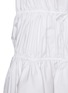  - ALAÏA - Ruched Cotton Mini Dress