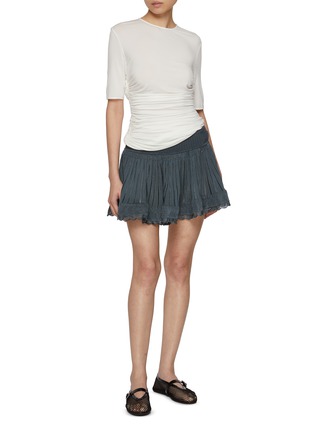 Figure View - Click To Enlarge - ALAÏA - Flared Crinoline Skorts