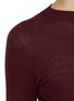  - ALAÏA - Mock Neck Wool Blend Top